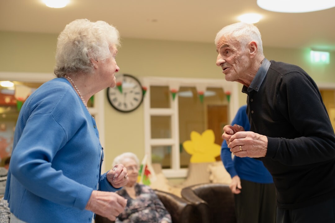 modern senior center interior